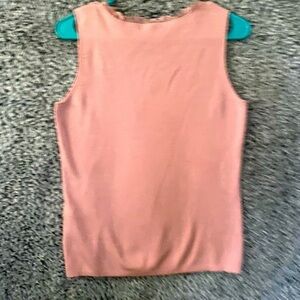 Omens Silk Stretch Sleeveless Pink Size Medium in Excellent Used Condition